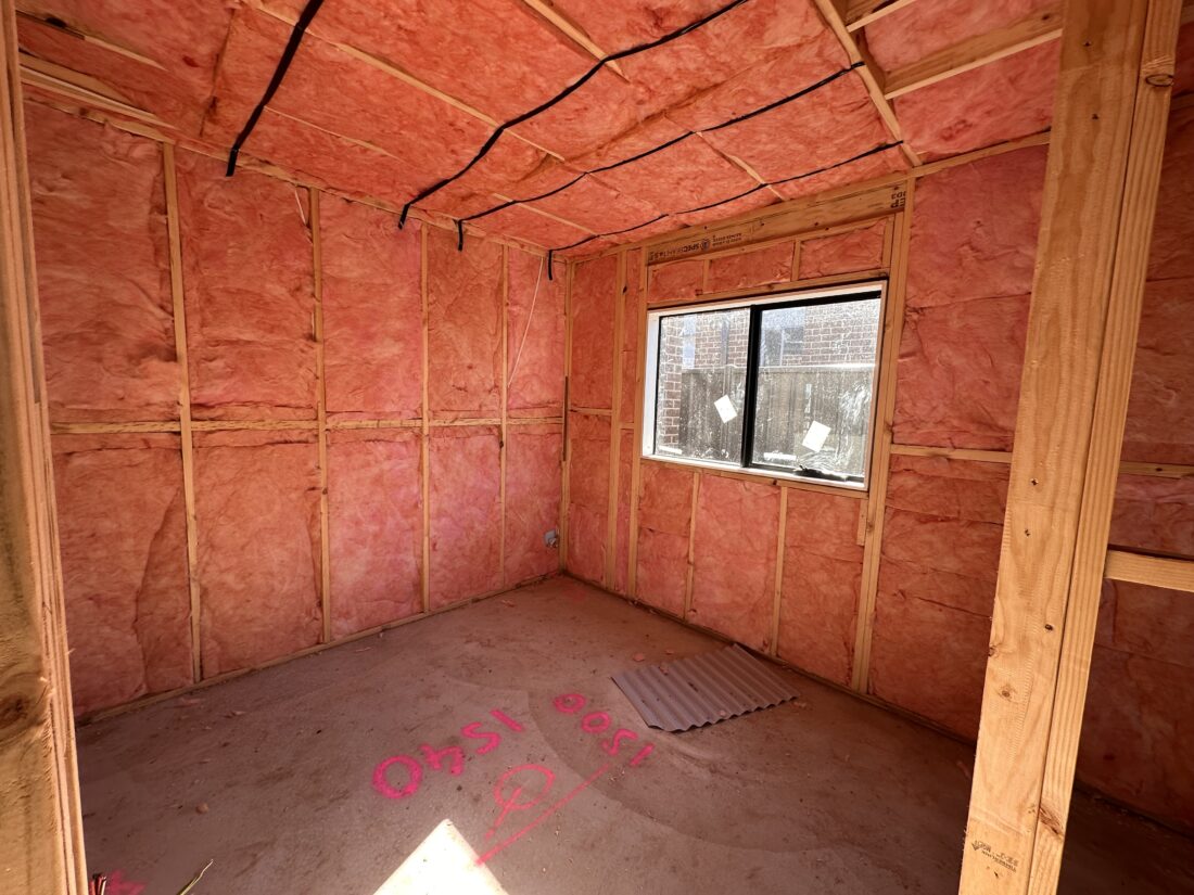 is insulation flammable: rockwool batts in a Melbourne townhouse roof space