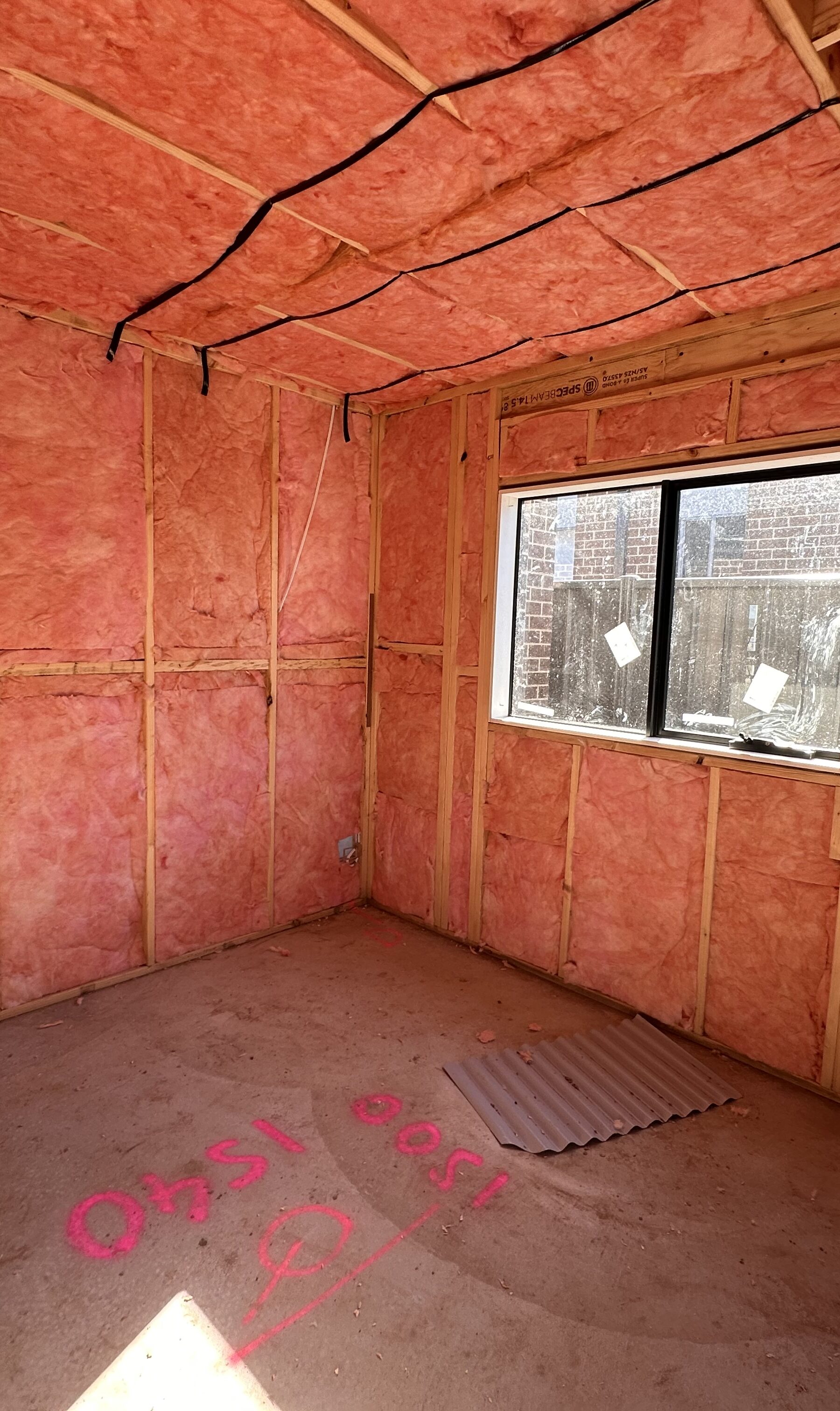 is insulation flammable: rockwool batts in a Melbourne townhouse roof space