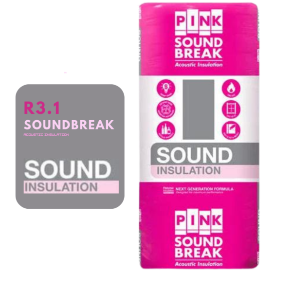 Pink Batts - Acoustic Insulation R3.1