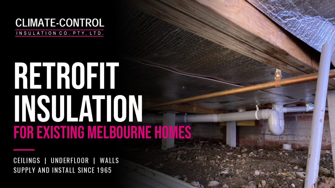 Retrofit Insulation Melbourne Blog Banner