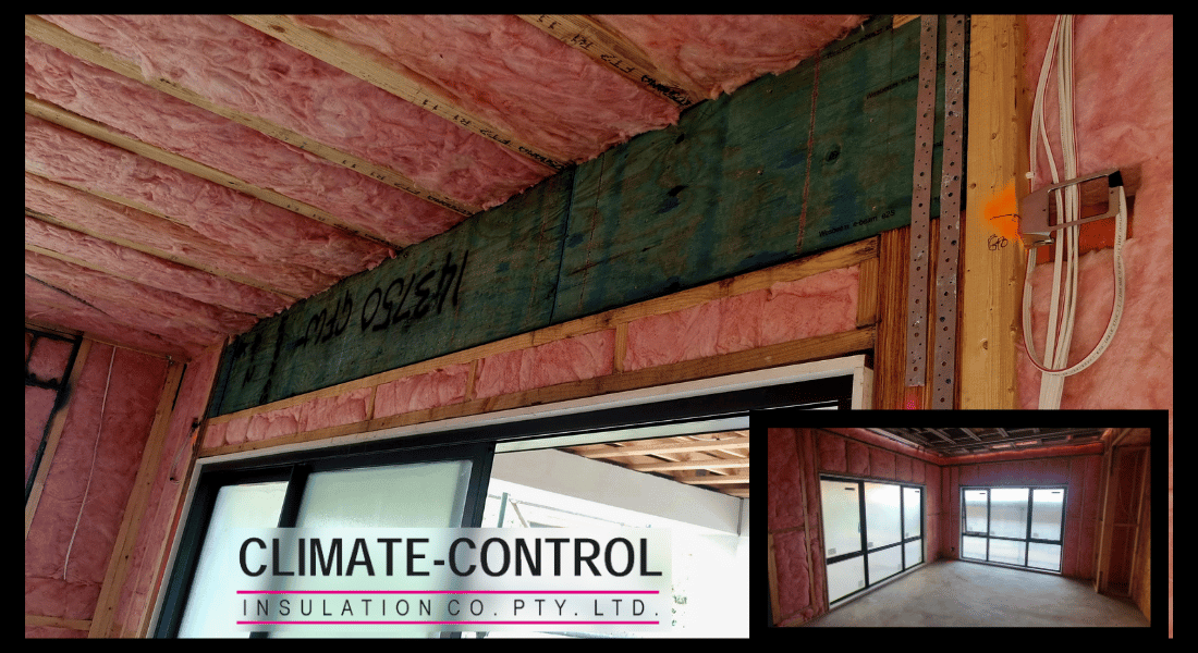 Pink Batts Roof insulation installed in Ceiling area